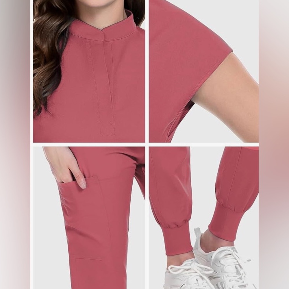 Pink Scrub Set- women’s medium - Picture 4 of 7